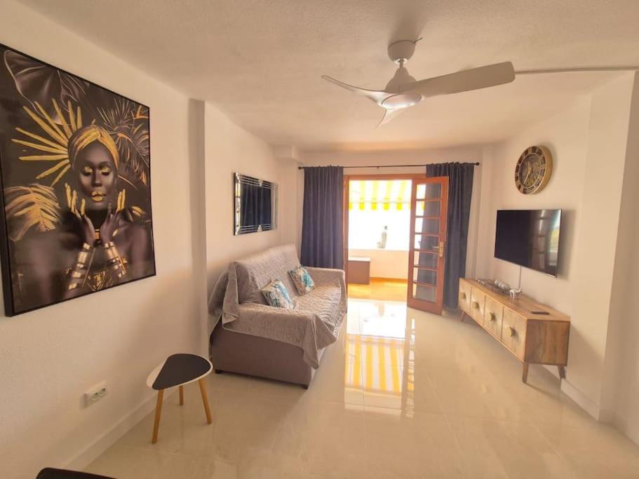 Ferienwohnung Modern,Strandnaehe, Club Olympus, Garten City Tenerife Playa Feñabe Bagian luar foto